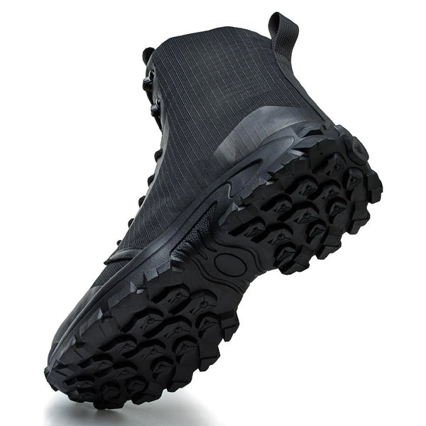Armor Black Safety Boots - Stylish Steel Toe Protection
