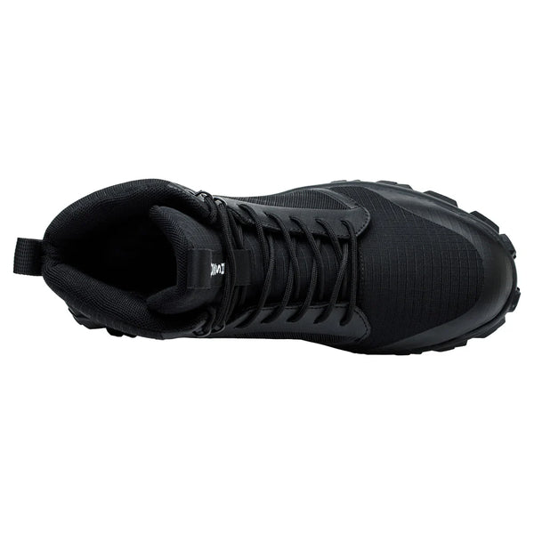 Armor Black Safety Boots - Stylish Steel Toe Protection