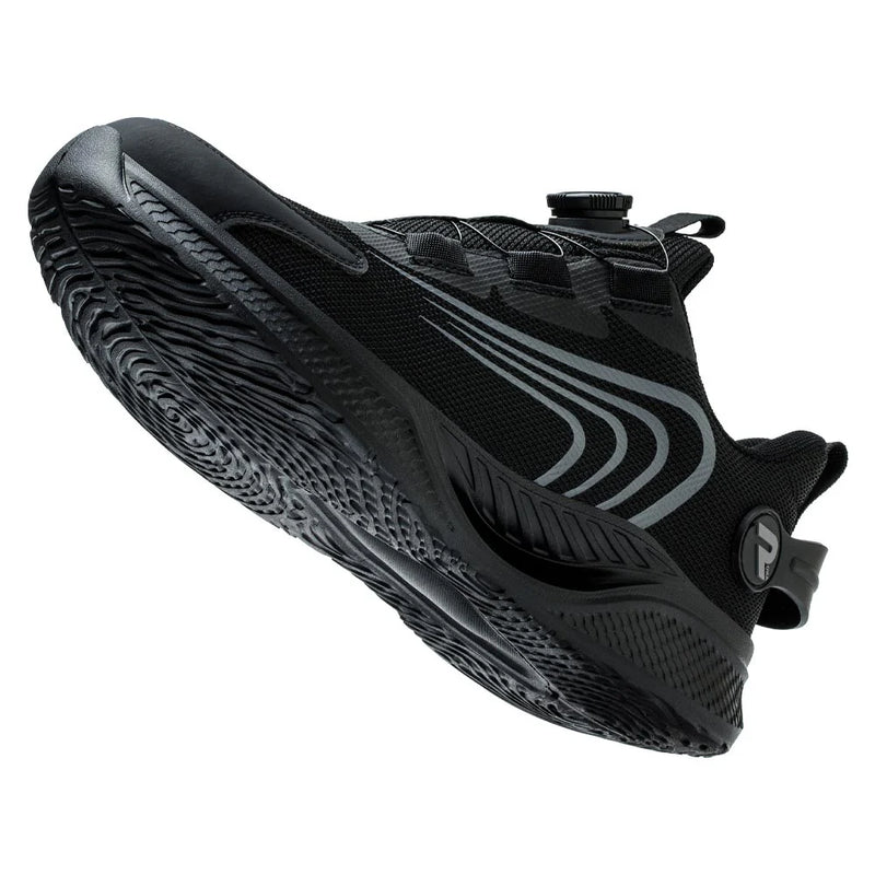 Ares Black Safety Trainers - Lightweight Steel Toe Shoes