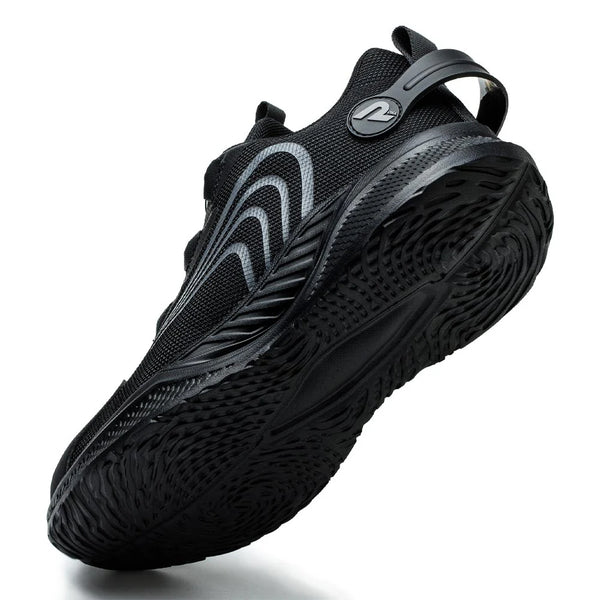 Ares Black Safety Trainers - Lightweight Steel Toe Shoes