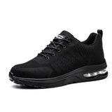 Delta Black - Steel Toe Work Shoes with Comfort Insole